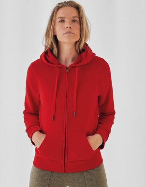 B&C BE INSPIRED QUEEN Zipped Hood Jacket_°