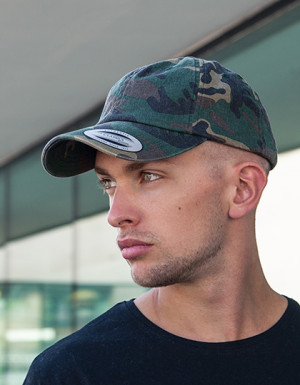 FLEXFIT Low Profile Camo Washed Cap