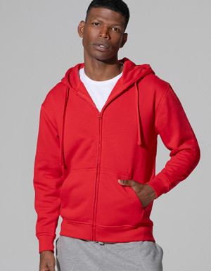 JHK Zipped Hooded Sweater