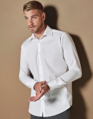 Kustom Kit Men´s Slim Fit Business Shirt Long Sleeve