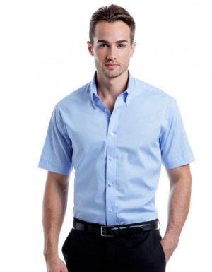 Kustom Kit City Business Shirt Short Sleeve