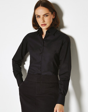 Kustom Kit Women´s Tailored Fit Business Shirt Long Sleeve