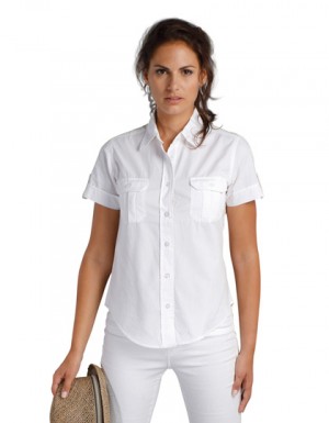 SOLS Womens Short Sleeve Shirt Botswana