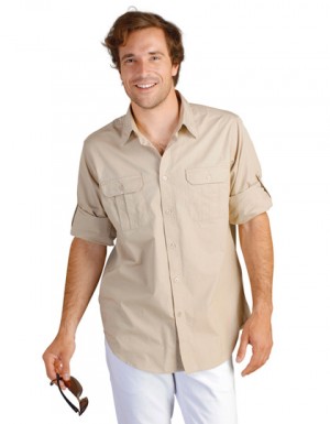 SOLS Mens Long Sleeve Shirt Bolivia