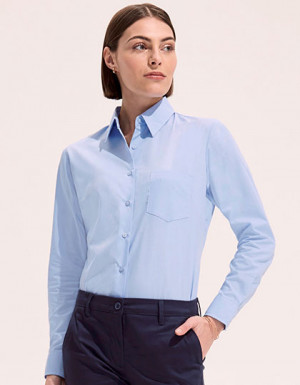 SOL´S Popeline-Blouse Executive Long Sleeve