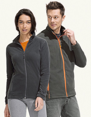 SOL´S Men´s Micro Fleece Zipped Jacket Nova