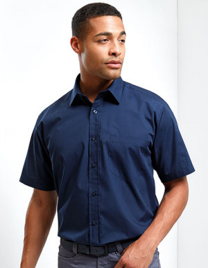 Premier Workwear Men´s Poplin Short Sleeve Shirt