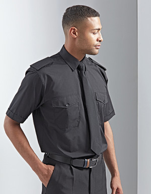 Premier Workwear Pilot Shirt Short Sleeve