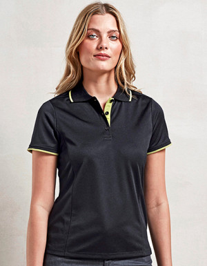 Premier Workwear Women´s Contrast Coolchecker® Polo