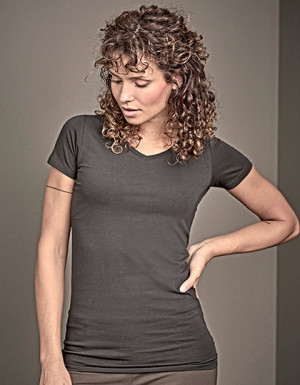 Tee Jays Ladies Stretch Tee Extra Long